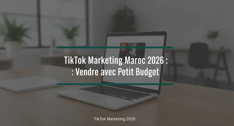 Lire la suite à propos de l’article TikTok Marketing Maroc 2026 : Vendre avec Petit Budget