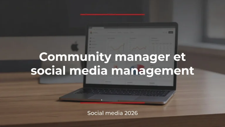 Community manager et social media management
